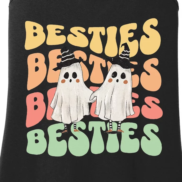 Halloween Couples Costume For Best Friends Besties Ghosts Ladies Essential Tank