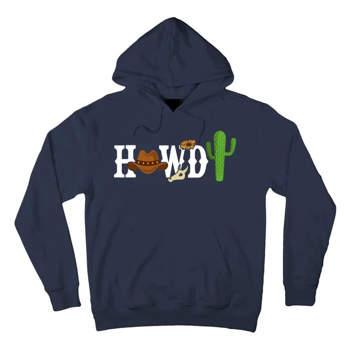 Howdy Cactus Country Tall Hoodie