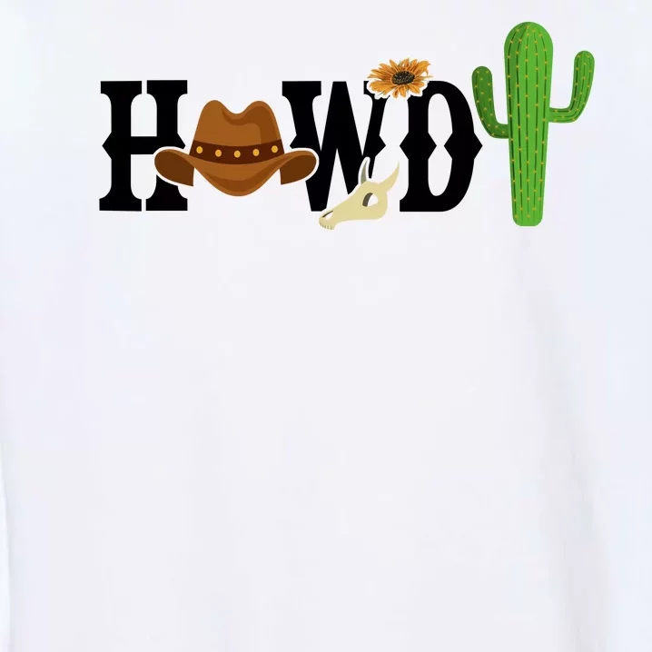 Howdy Cactus Country Garment-Dyed Sweatshirt