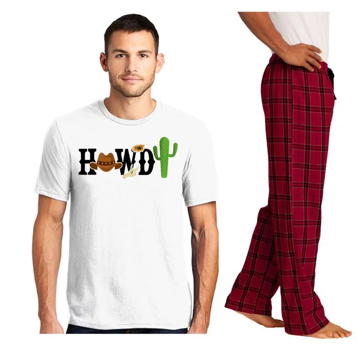 Howdy Cactus Country Pajama Set