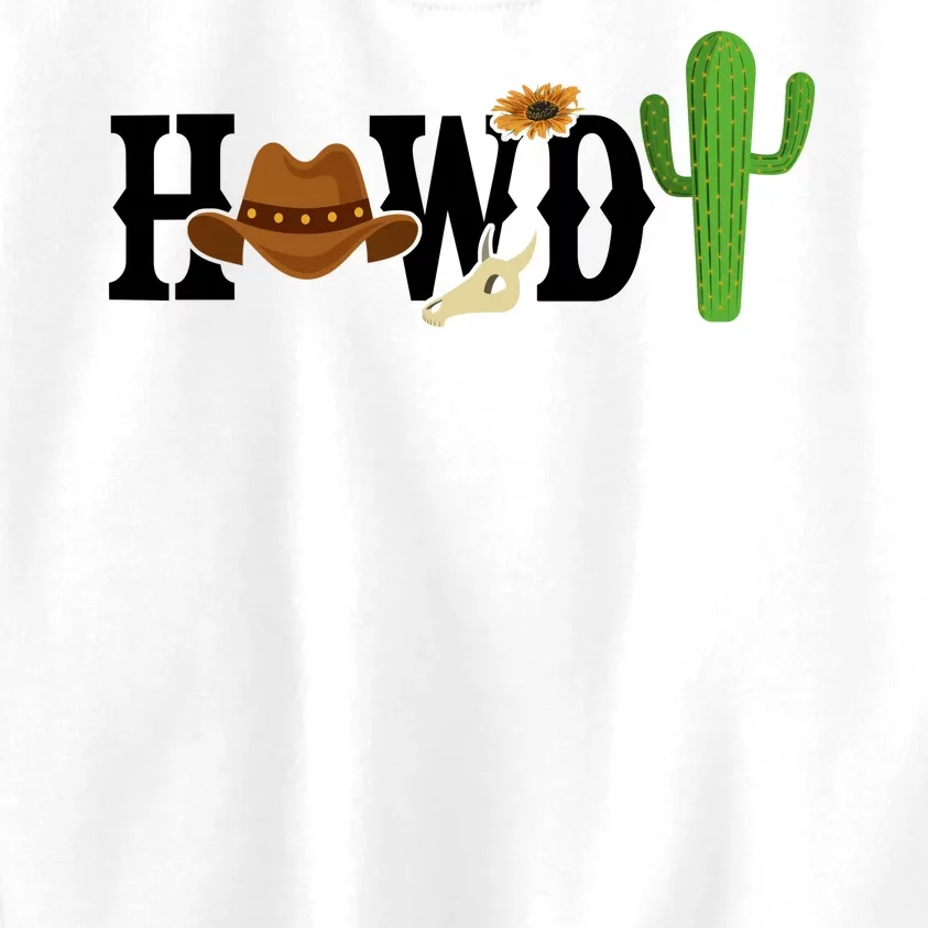 Howdy Cactus Country Kids Sweatshirt