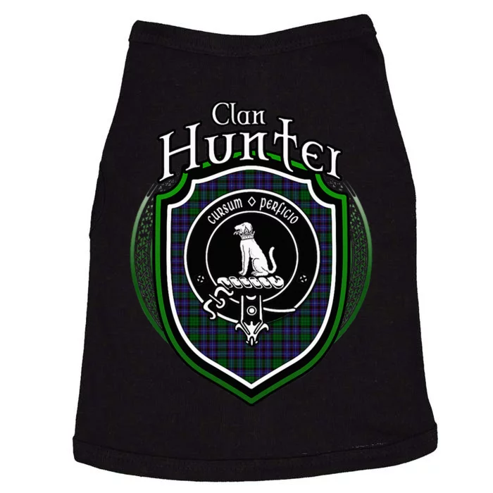 Hunter Clan Crest Scottish Clan Hunter Family Crest Badge Doggie Tank