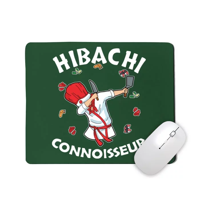 Hibachi Chef Costume Hibachi Connoisseur Japanese Hibachi Mousepad