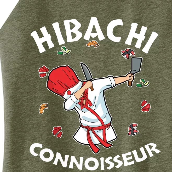 Hibachi Chef Costume Hibachi Connoisseur Japanese Hibachi Women’s Perfect Tri Rocker Tank