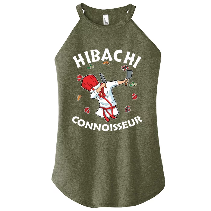 Hibachi Chef Costume Hibachi Connoisseur Japanese Hibachi Women’s Perfect Tri Rocker Tank