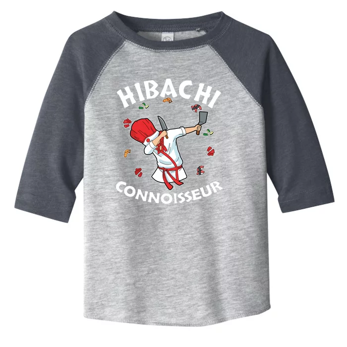 Hibachi Chef Costume Hibachi Connoisseur Japanese Hibachi Toddler Fine Jersey T-Shirt