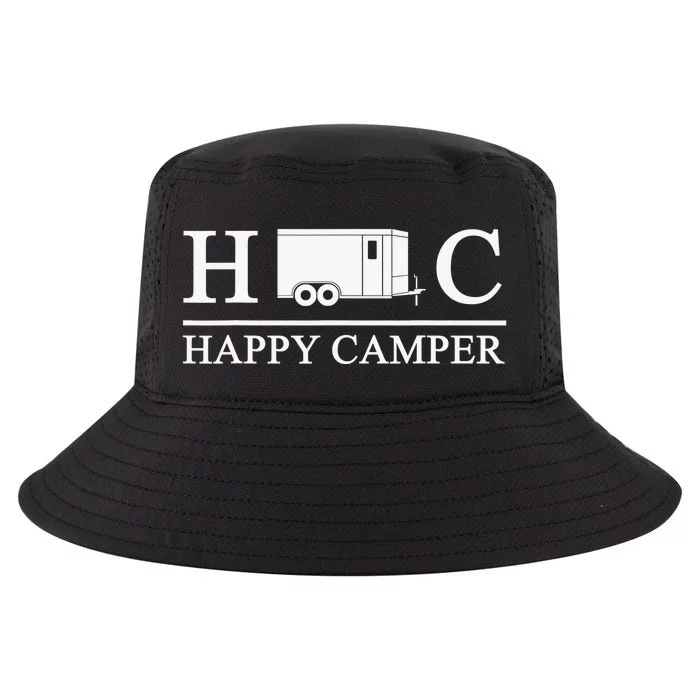 Happy Camper Camping Trailer Cool Comfort Performance Bucket Hat