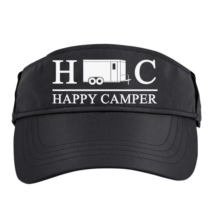 Happy Camper Camping Trailer Adult Drive Performance Visor