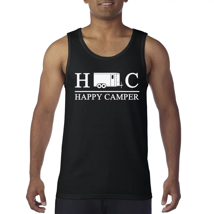 Happy Camper Camping Trailer Tank Top