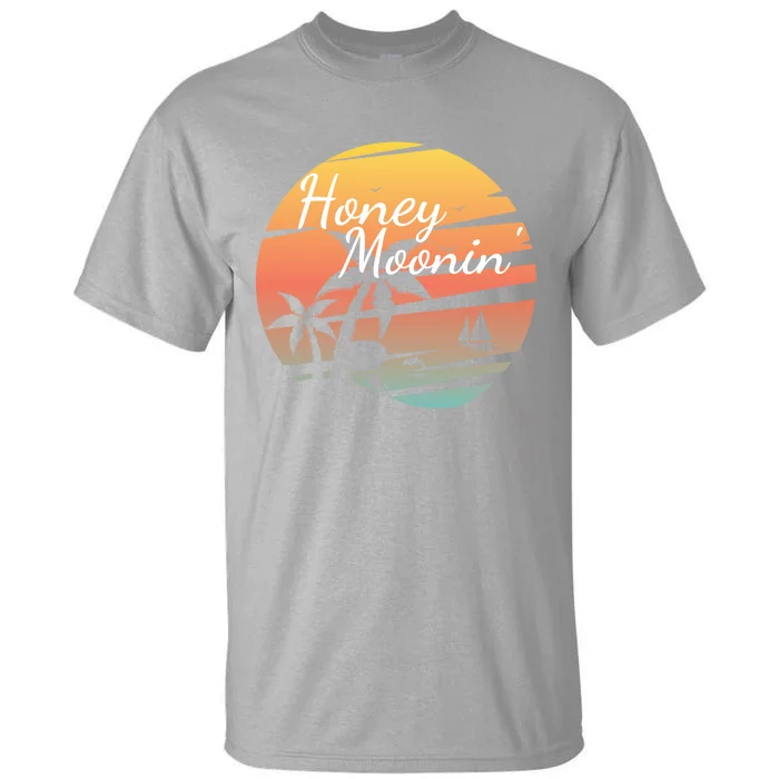 Honeymoon Couples Cool Gift Just Married Matching Honeymooning Trip Gift Tall T-Shirt