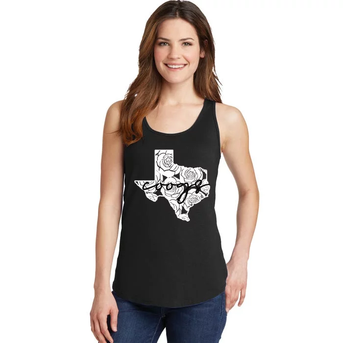 Houston Coogs Cougars Coogs Ladies Essential Tank