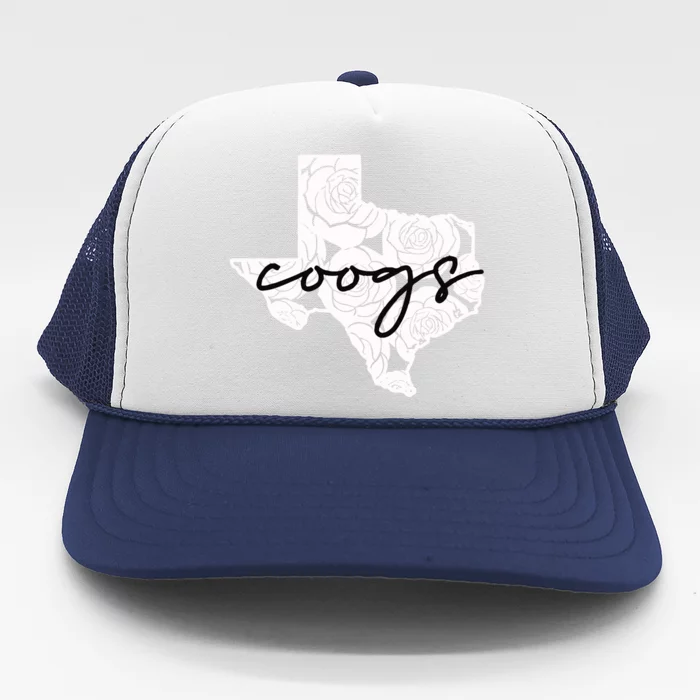 Houston Coogs Cougars Coogs Trucker Hat