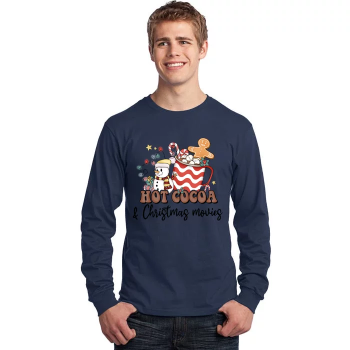 Hot Cocoa & Christmas Movies Tall Long Sleeve T-Shirt