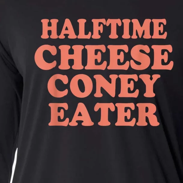 Halftime Cheese Coney Eater Cooling Performance Long Sleeve Crew