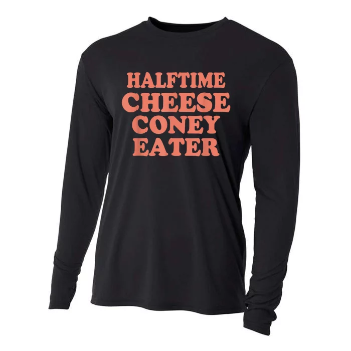 Halftime Cheese Coney Eater Cooling Performance Long Sleeve Crew