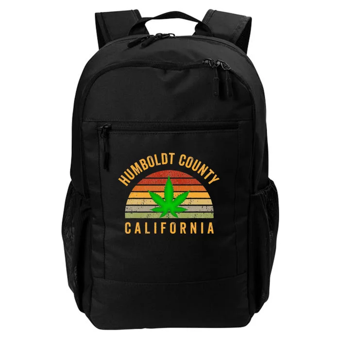 Humboldt County California Hemp Farmer Grower Weed Marijuana Daily Commute Backpack