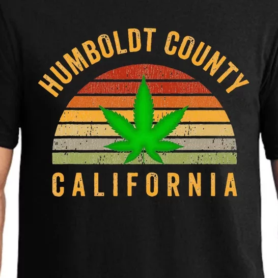 Humboldt County California Hemp Farmer Grower Weed Marijuana Pajama Set