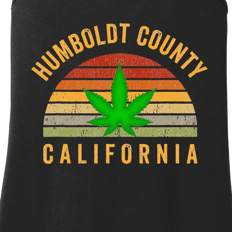 Humboldt County California Hemp Farmer Grower Weed Marijuana Ladies Essential Tank