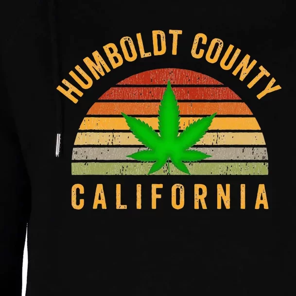 Humboldt County California Hemp Farmer Grower Weed Marijuana Womens Funnel Neck Pullover Hood