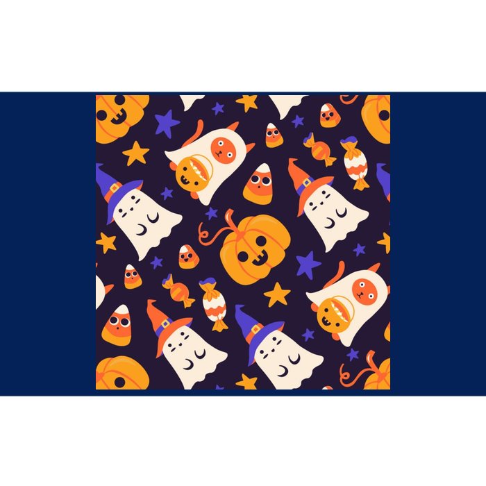 Halloween Cartoon Characters Bumper Sticker