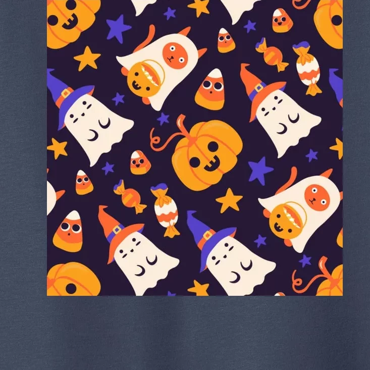 Halloween Cartoon Characters Toddler T-Shirt