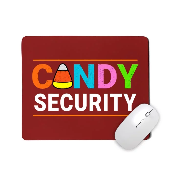 Halloween Candy Corn Candy Security Funny Halloween Mousepad