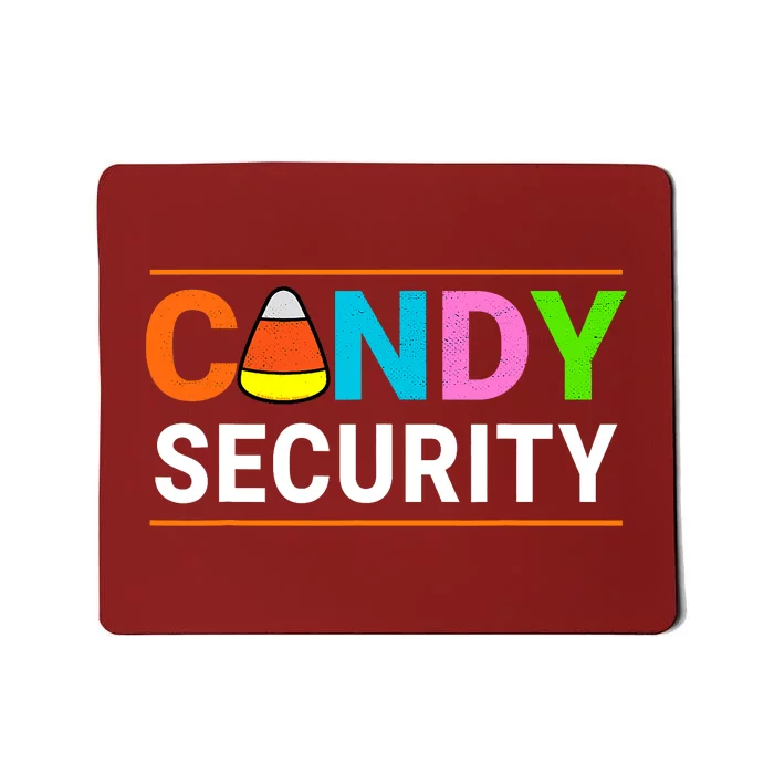 Halloween Candy Corn Candy Security Funny Halloween Mousepad