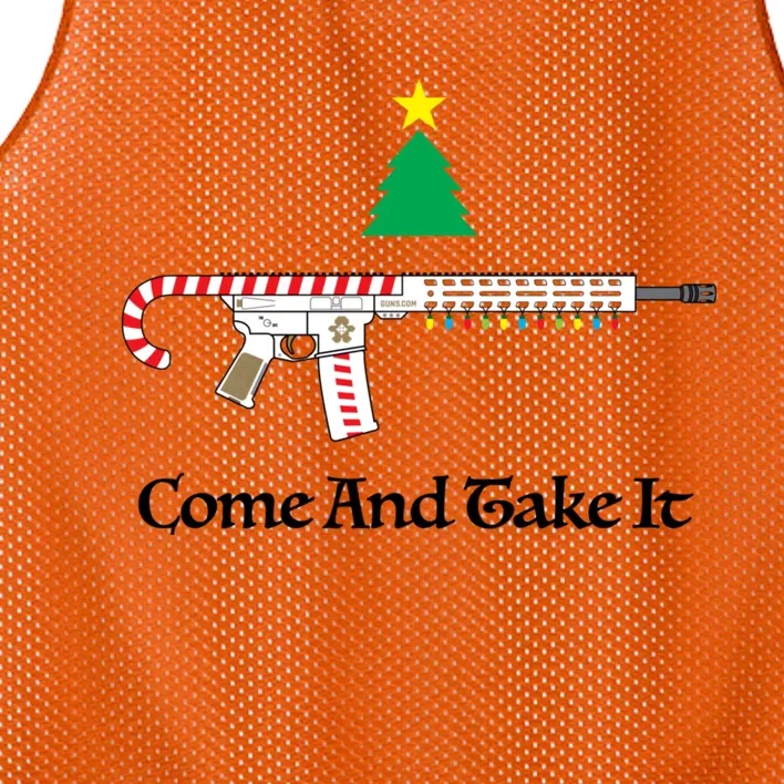 Holiday Candy Cane Ar15 Mesh Reversible Basketball Jersey Tank