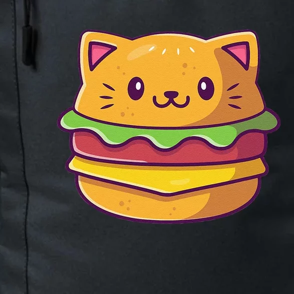 Hamburger Cat Catburger Funny Burger Cat Lover Foodie Daily Commute Backpack