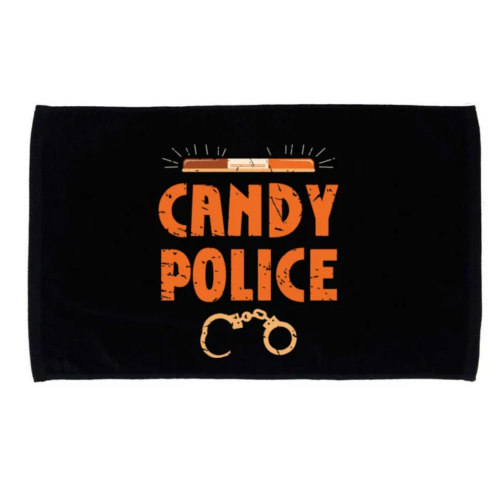 Halloween Costume Candy Police Fun Pumpkin Policeman Uniform Microfiber Hand Towel