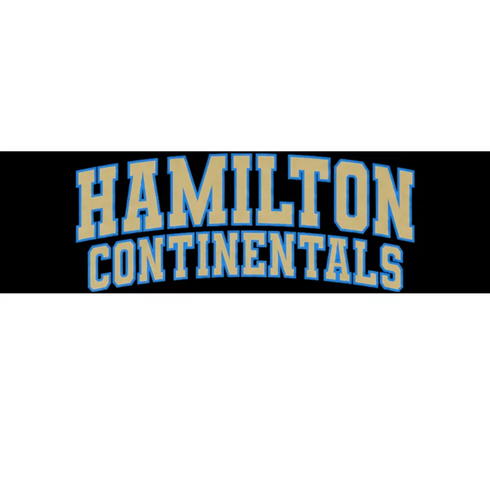 Hamilton Continentals College Bumper Sticker