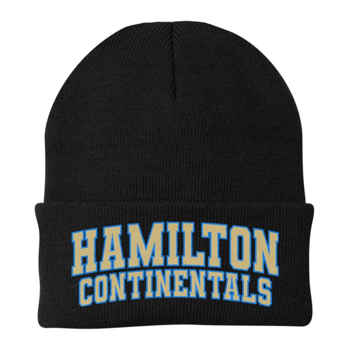 Hamilton Continentals College Knit Cap Winter Beanie