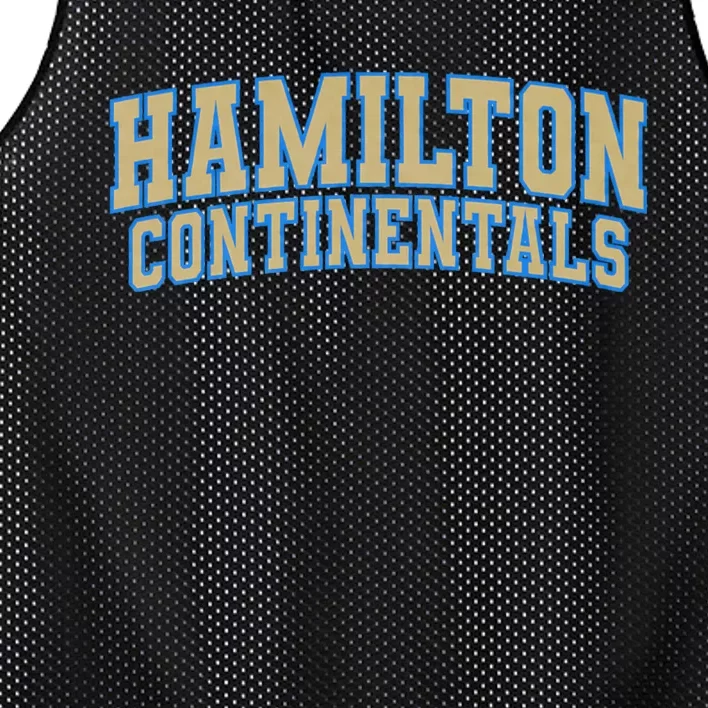 Hamilton Continentals College Mesh Reversible Basketball Jersey Tank