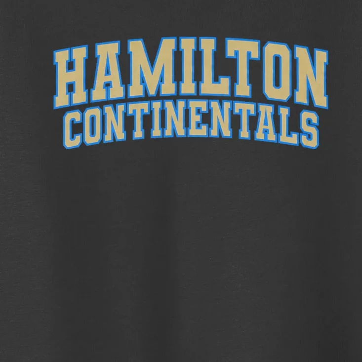 Hamilton Continentals College Toddler T-Shirt