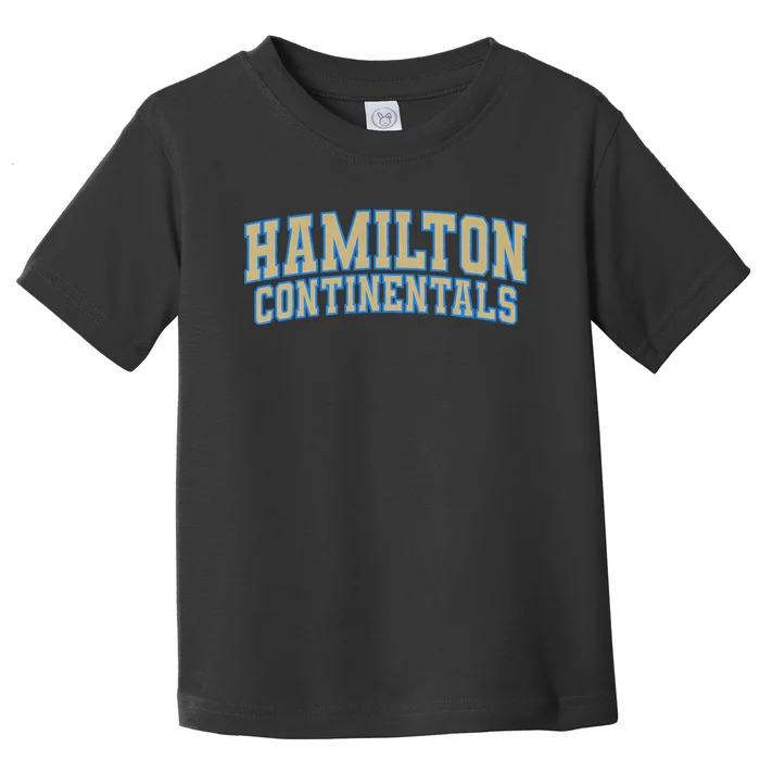 Hamilton Continentals College Toddler T-Shirt