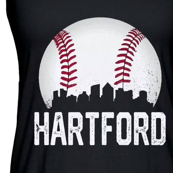 Hartford Connecticut Ct Ladies Essential Flowy Tank