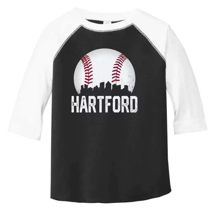 Hartford Connecticut Ct Toddler Fine Jersey T-Shirt