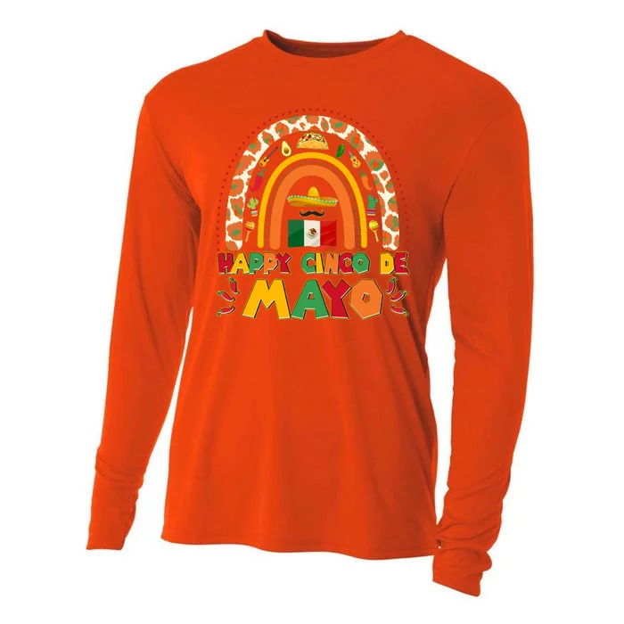 Happy Cinco De Mayo Cooling Performance Long Sleeve Crew