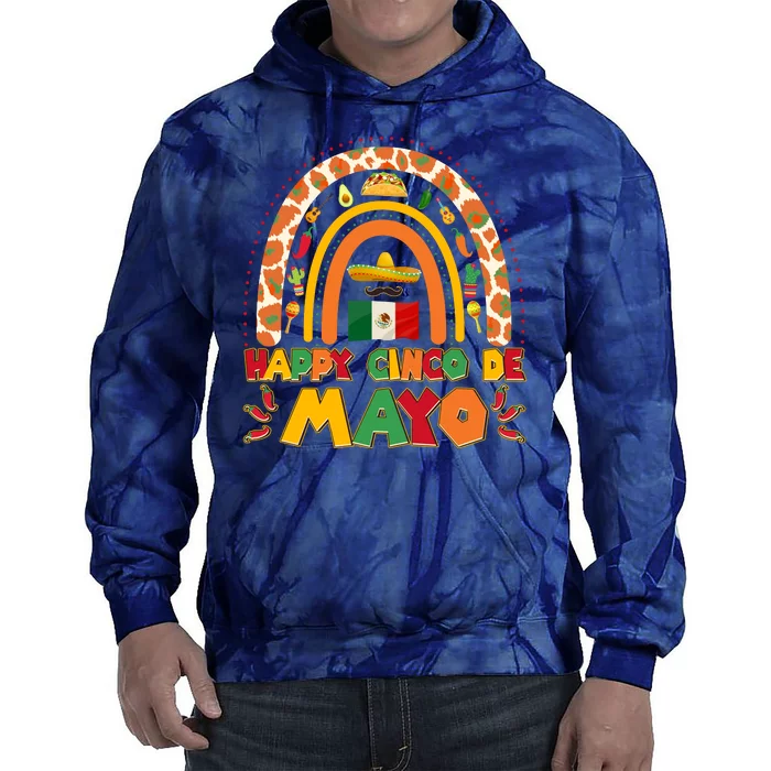 Happy Cinco De Mayo Tie Dye Hoodie