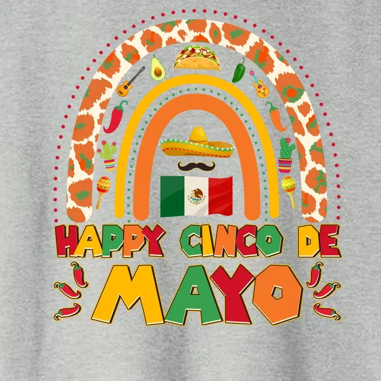 Happy Cinco De Mayo Women's Crop Top Tee