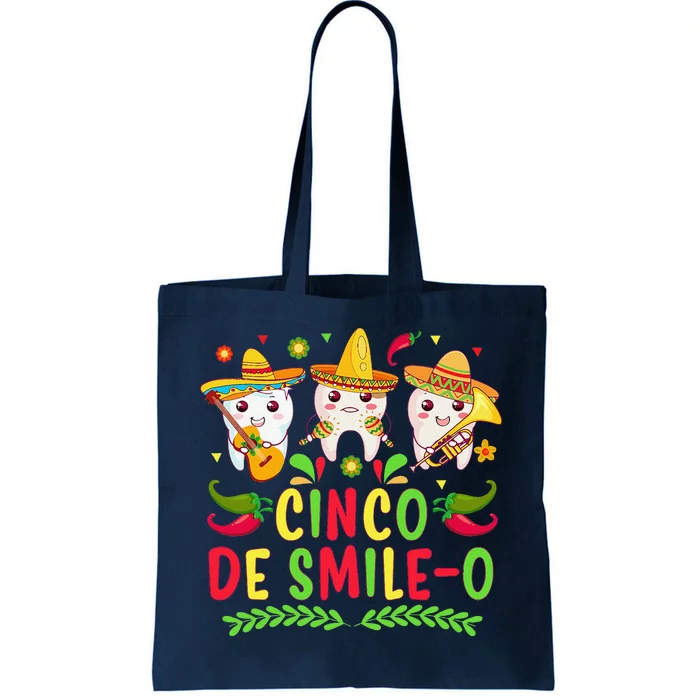 Happy Cinco De Mayo Dental Squad Dental Assistant Tote Bag