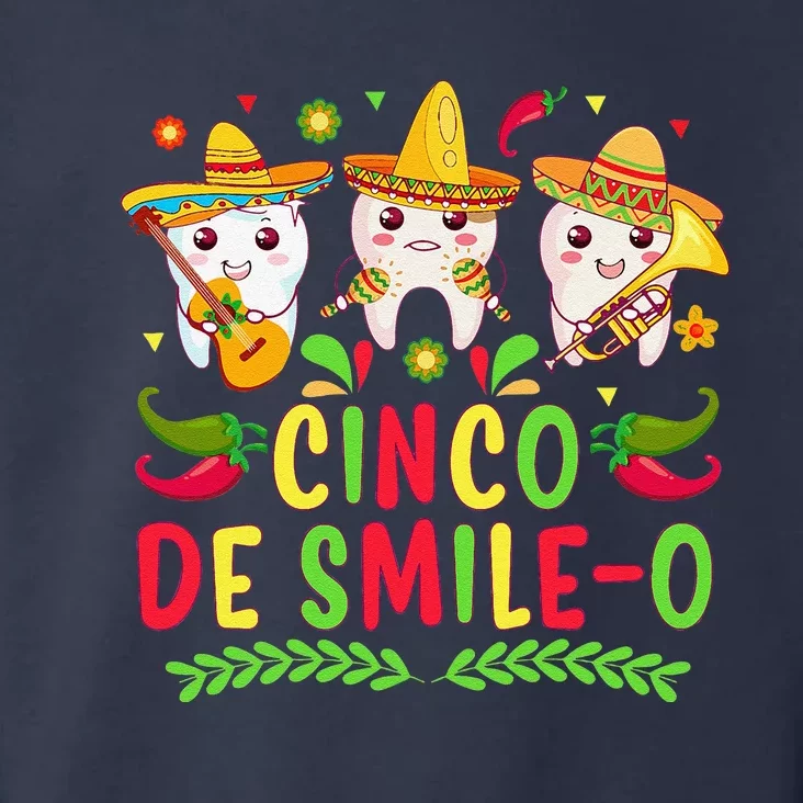 Happy Cinco De Mayo Dental Squad Dental Assistant Toddler Hoodie