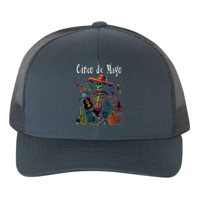 Happy Cinco De Mayo Yupoong Adult 5-Panel Trucker Hat