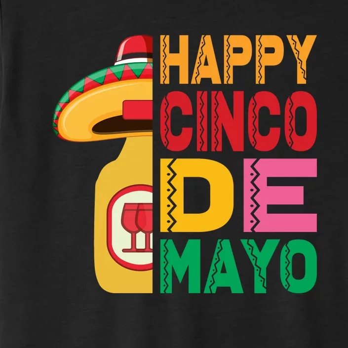 Happy Cinco De Mayo Celebration Graphic ChromaSoft Performance T-Shirt