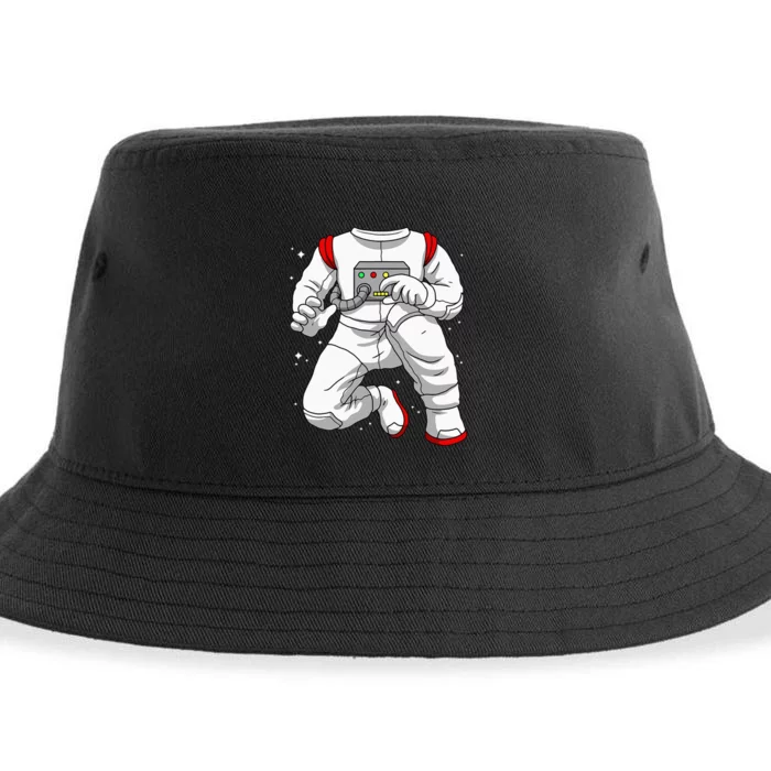 Halloween Costume DIY Lazy Astronaut Space Cadet Halloween Sustainable Bucket Hat