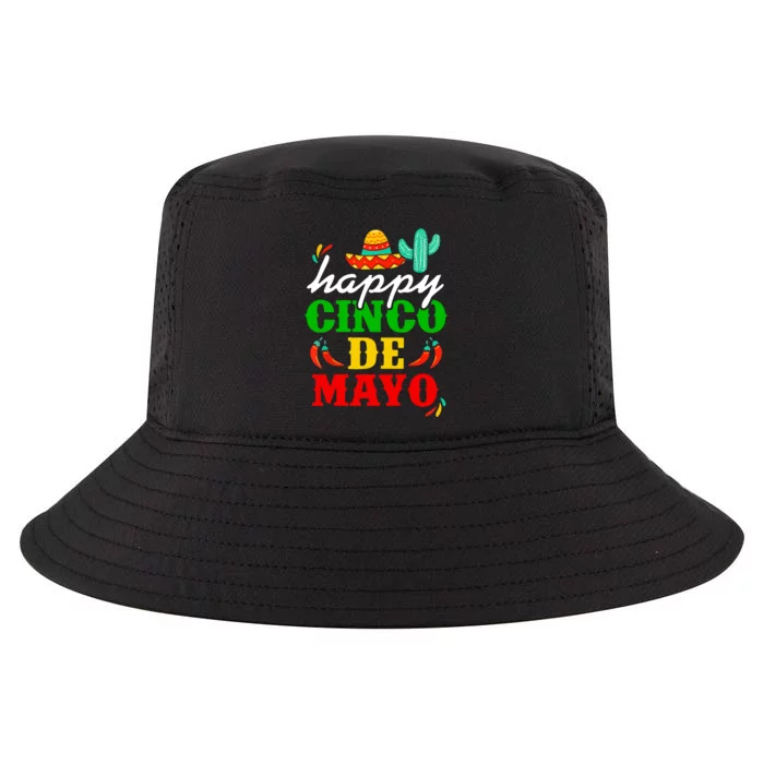 Happy Cinco De Mayo Celebration Cool Comfort Performance Bucket Hat