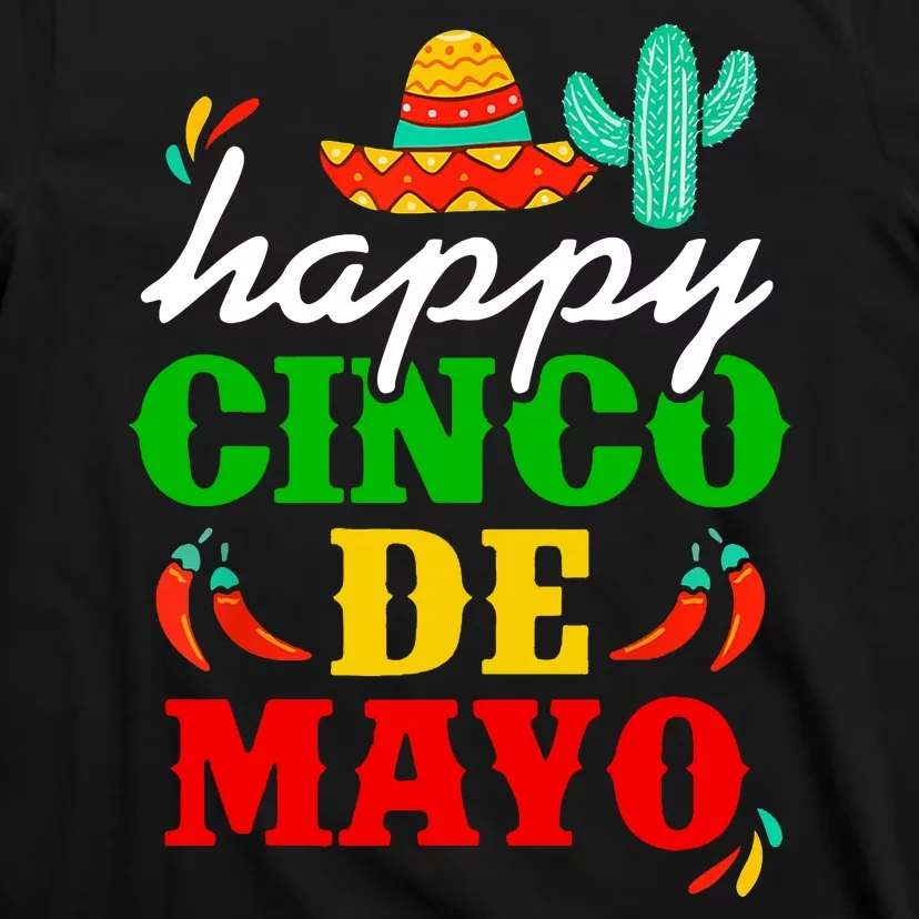 Happy Cinco De Mayo Celebration T-Shirt