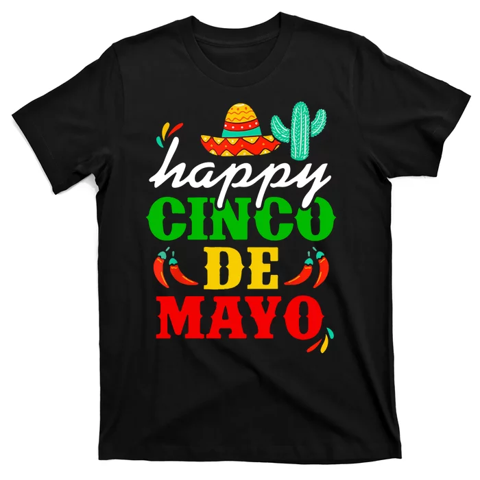 Happy Cinco De Mayo Celebration T-Shirt