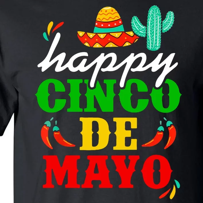 Happy Cinco De Mayo Celebration Tall T-Shirt