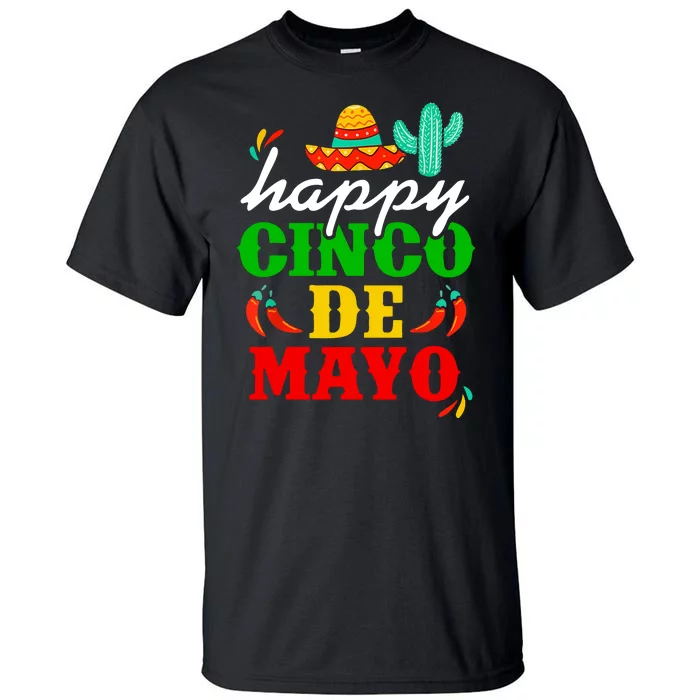 Happy Cinco De Mayo Celebration Tall T-Shirt